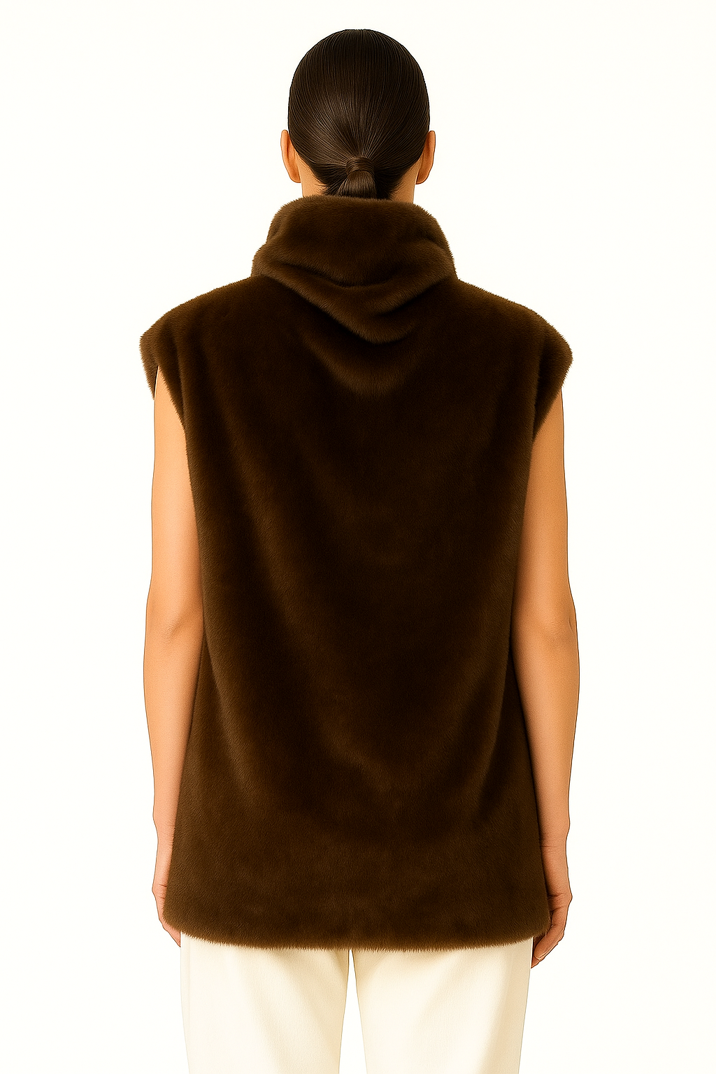 Dorothea faux fur vest