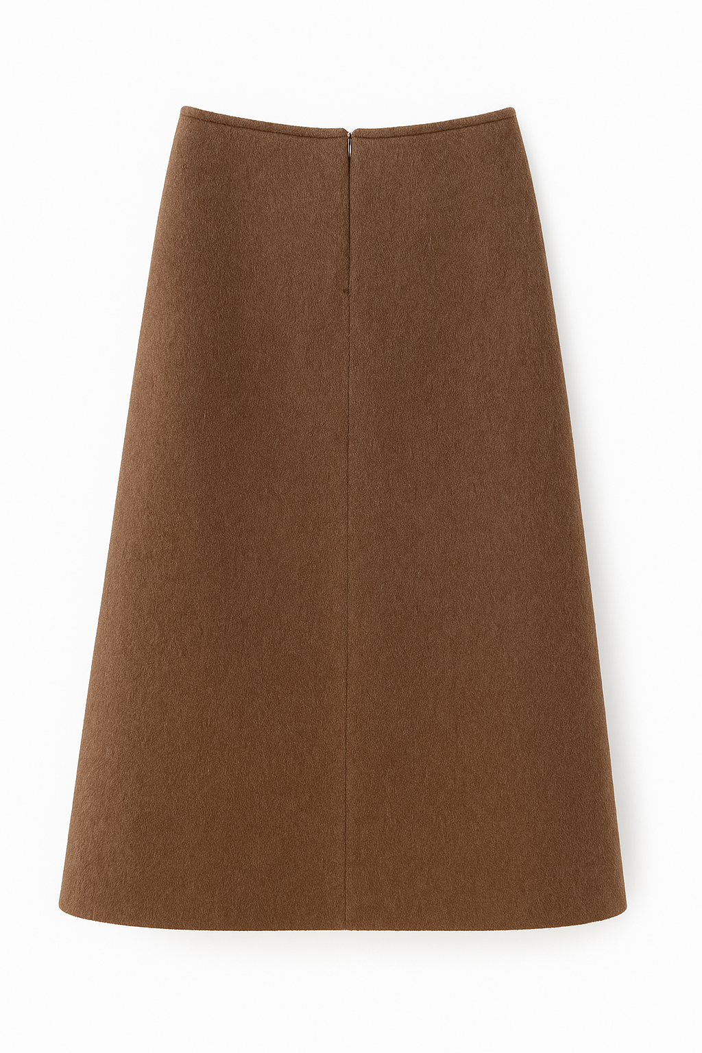 Cashmere midi skirt