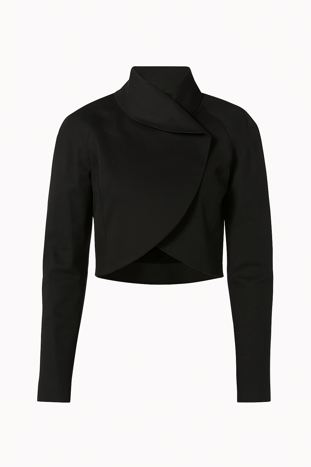 Cotton cropped jacket