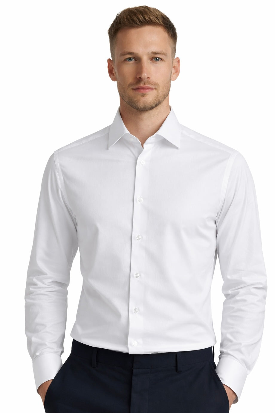Szabivká Oxford shirt, white