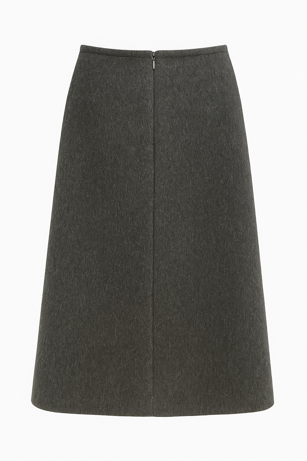 Cashmere midi skirt