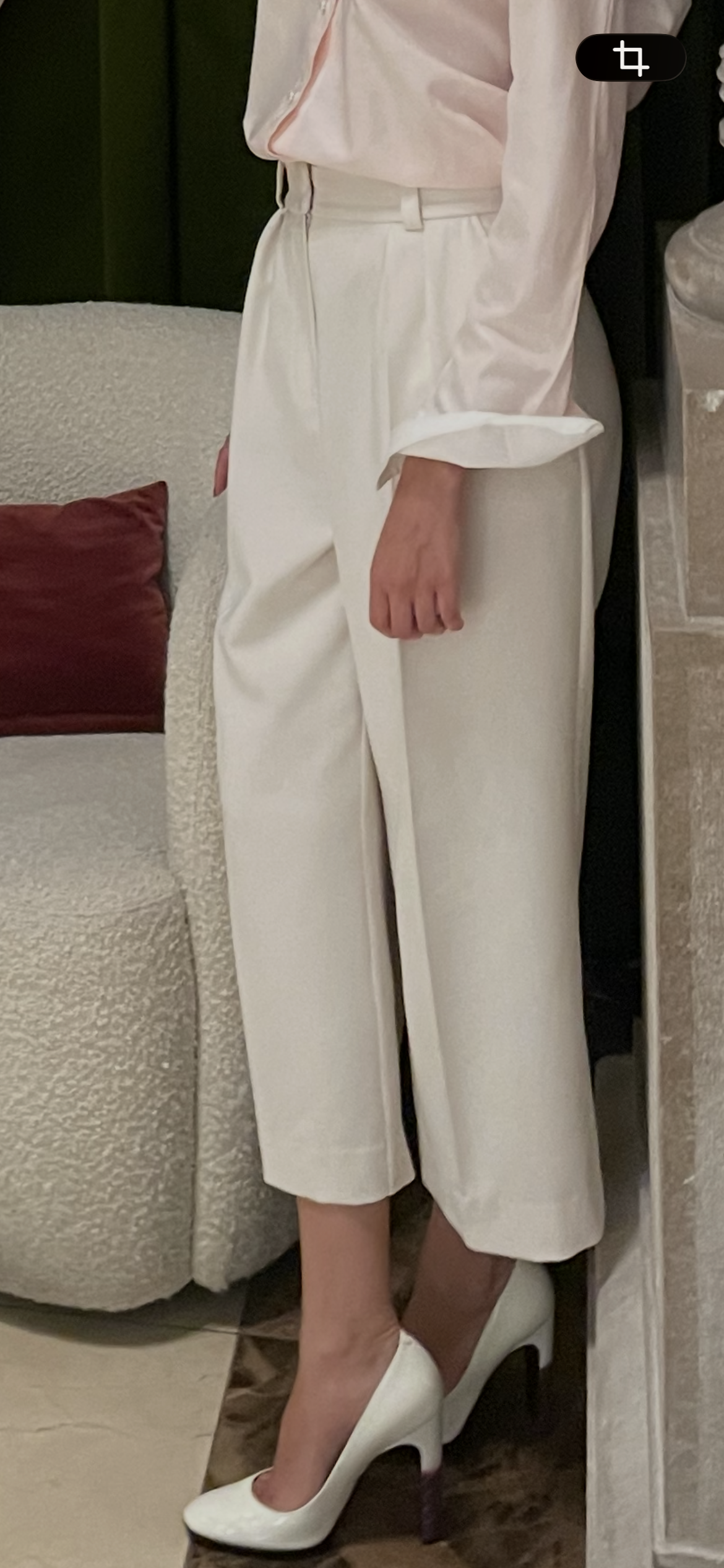 Szabivká Ecru Wollhose