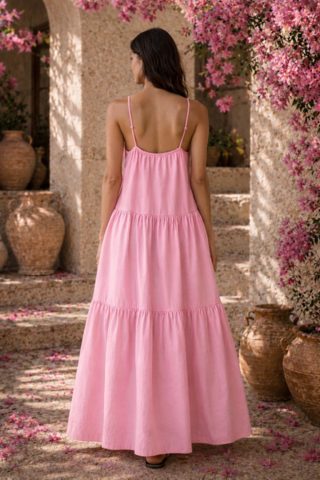 Livia Maxikleid - Baumwolle